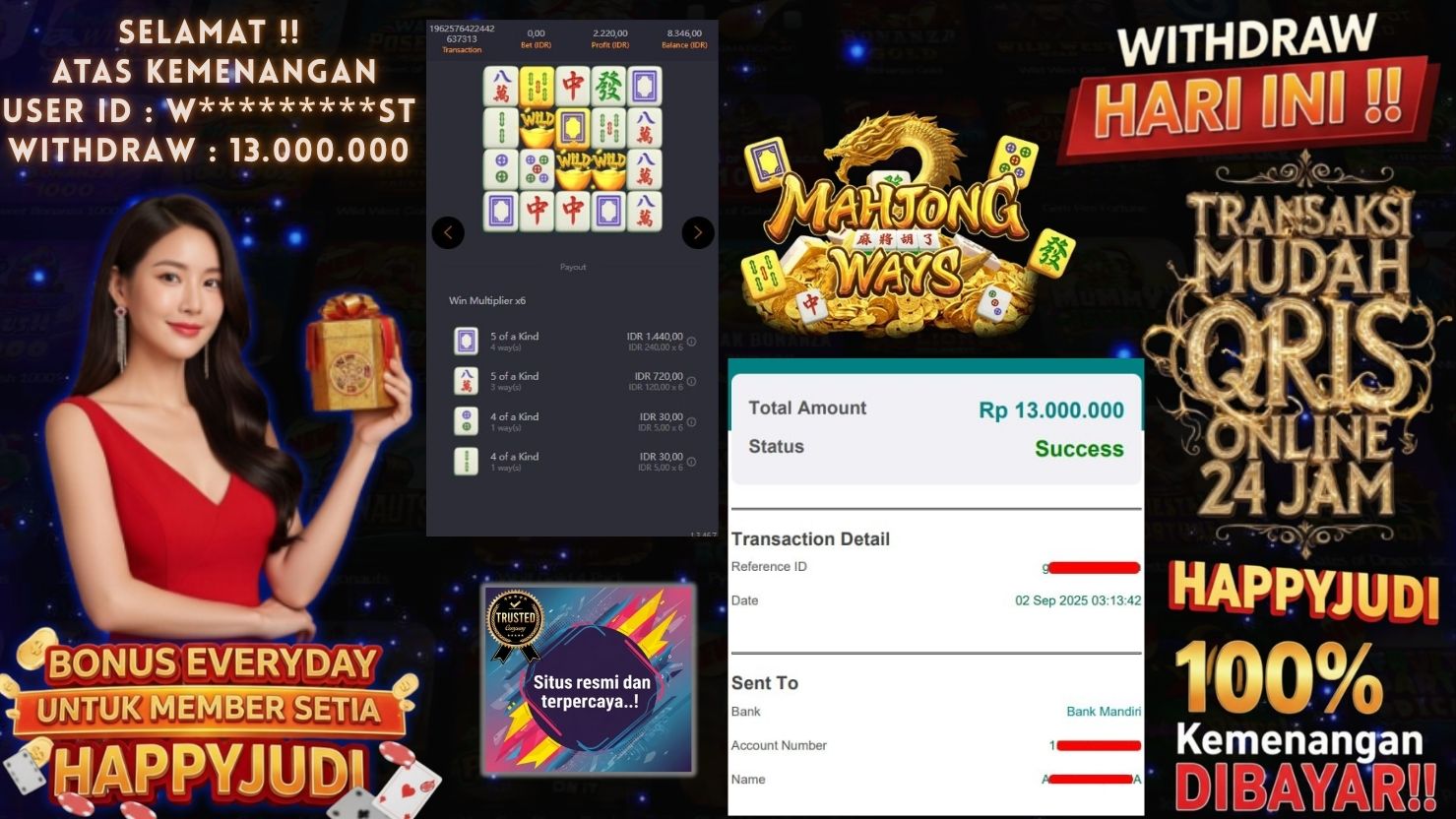 HAPPYJUDI JACKPOT SLOT MAHJONG WAYS